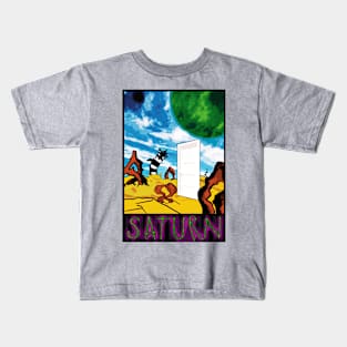 Visit Saturn! Kids T-Shirt